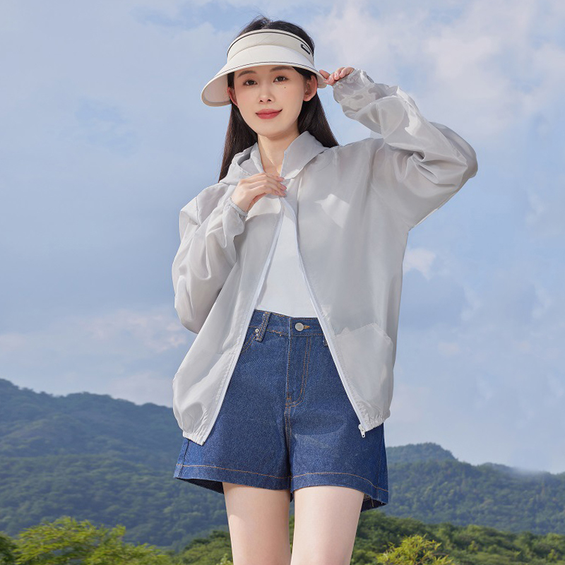 Reflective Jacket Running - Jacket Women Summer Sun Protection Coat