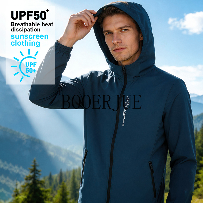 Reflective Jacket Running - Outdoor Hiking Sports Summer Men Waterproof