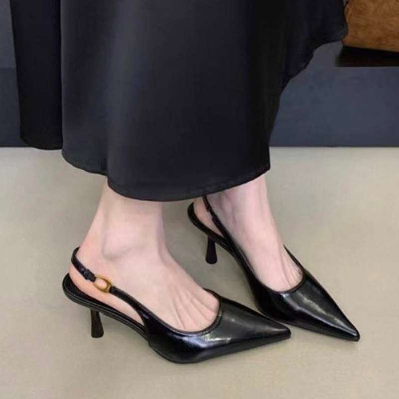 Street Fashion Designer - Luxury Metallic Designer Women's High Heels