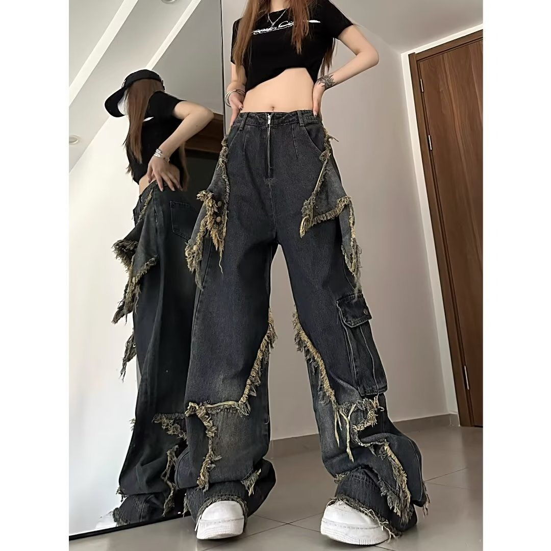 2025 Chic Gothic Pockets Zippe - đánh giá và giá Street Fashion Trends 2025