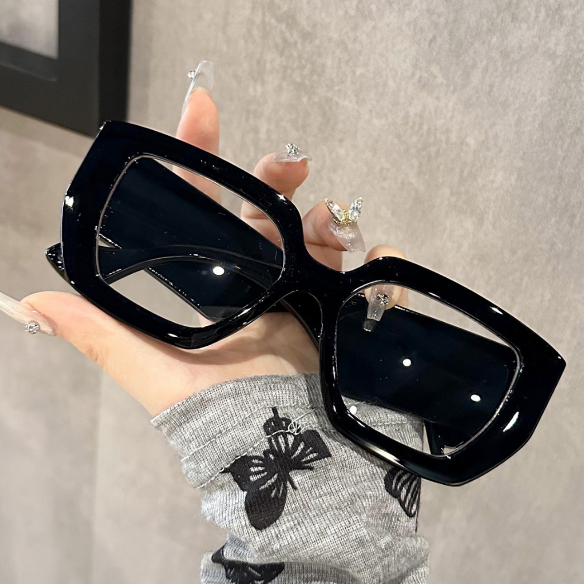 Super Large BoxSunglasses Wome - đánh giá và giá Italy Fashion Street