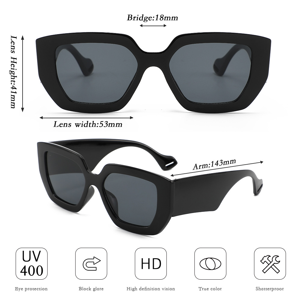 Super Large BoxSunglasses Wome - đánh giá và giá Italy Fashion Street
