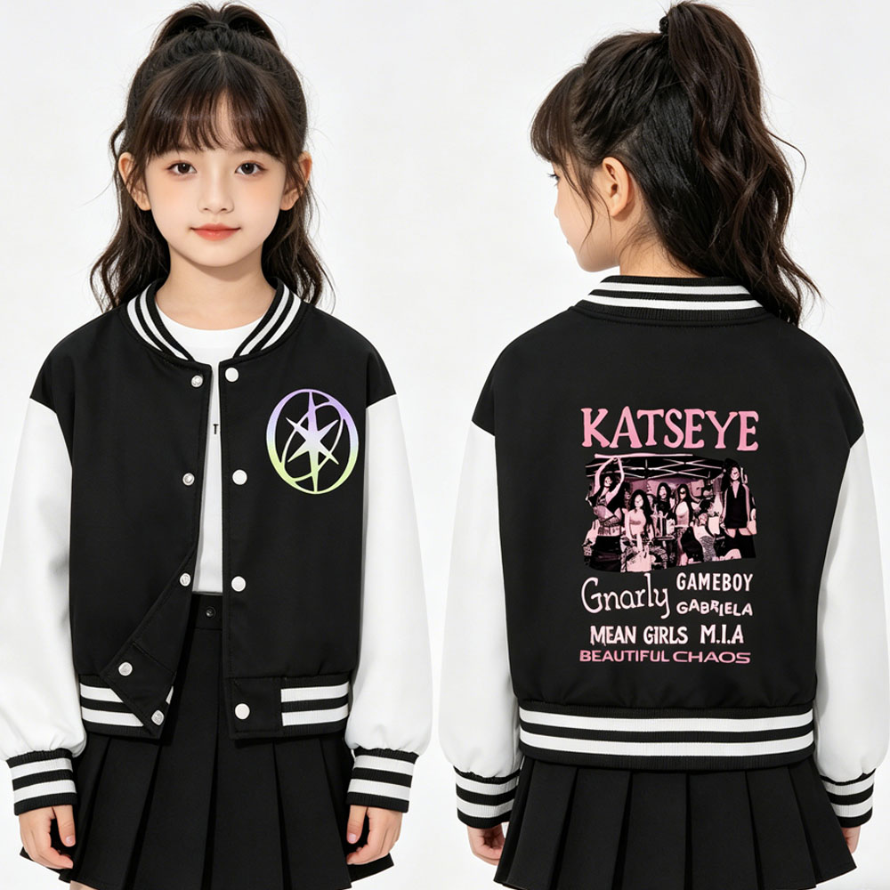 KATSEYE Printing Kids Short Ba - đánh giá và giá Street Fashion Kids