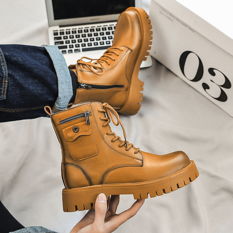 2025 Trend Men Boots Sneakers  - đánh giá và giá Street Fashion Trends 2025