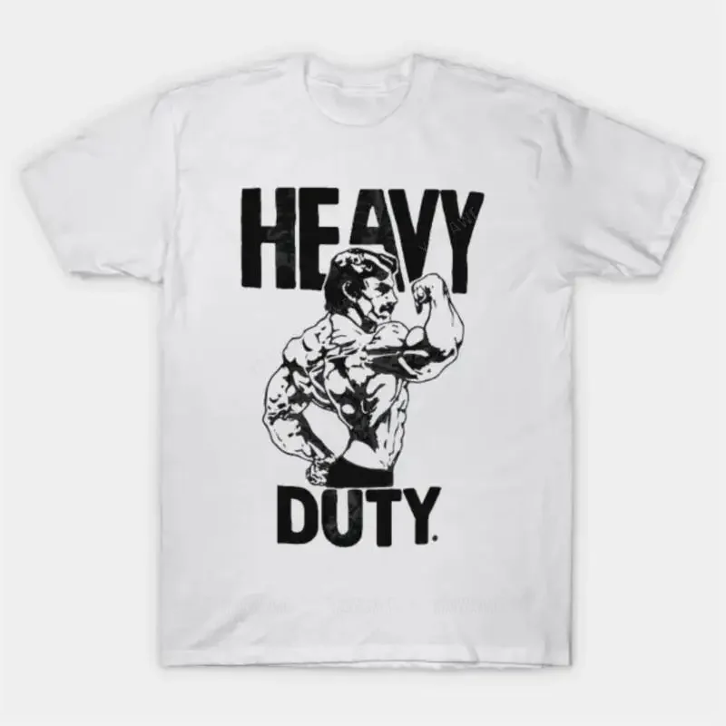 Mike Mentzer Heavy duty print  - đánh giá và giá Street Fashion Logo