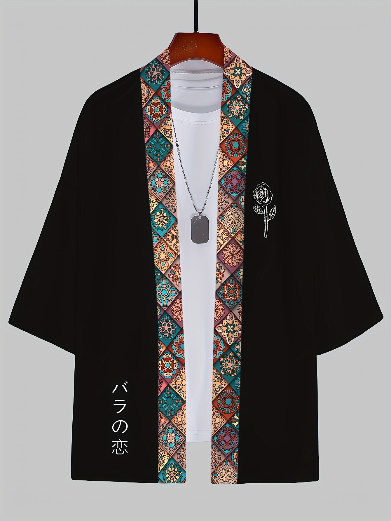 2026 Summer Men's Kimono 3D Pr - đánh giá và giá Street Fashion Designer