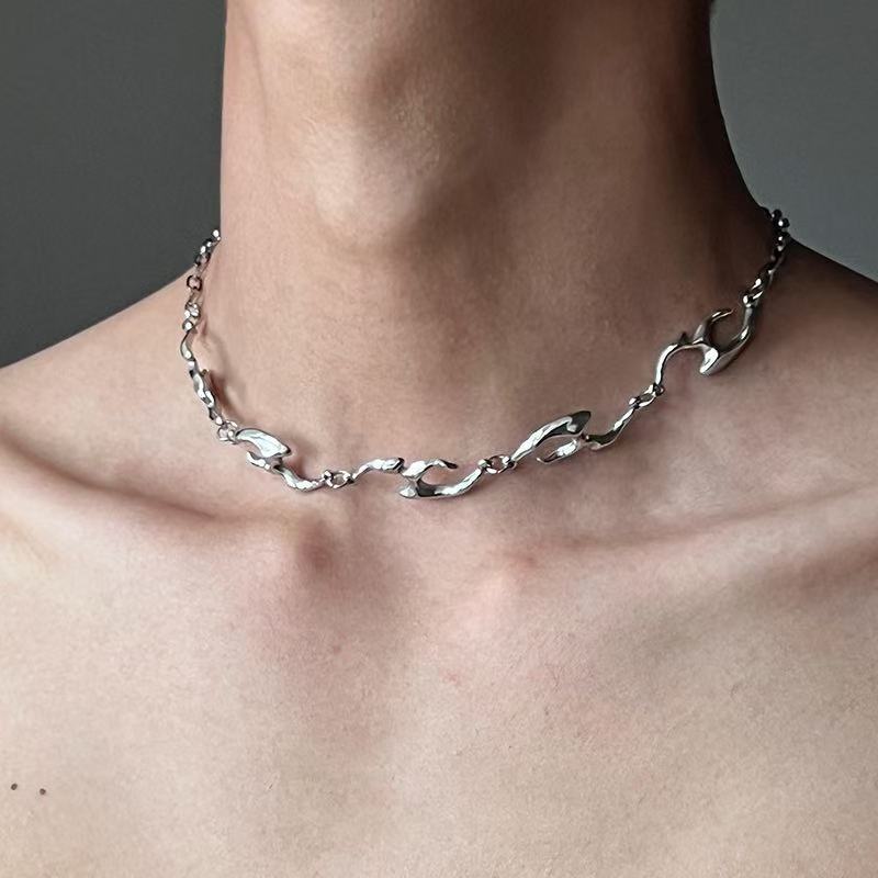 Irregular Shaped Metal Necklac - đánh giá và giá Street Fashion Trends 2025