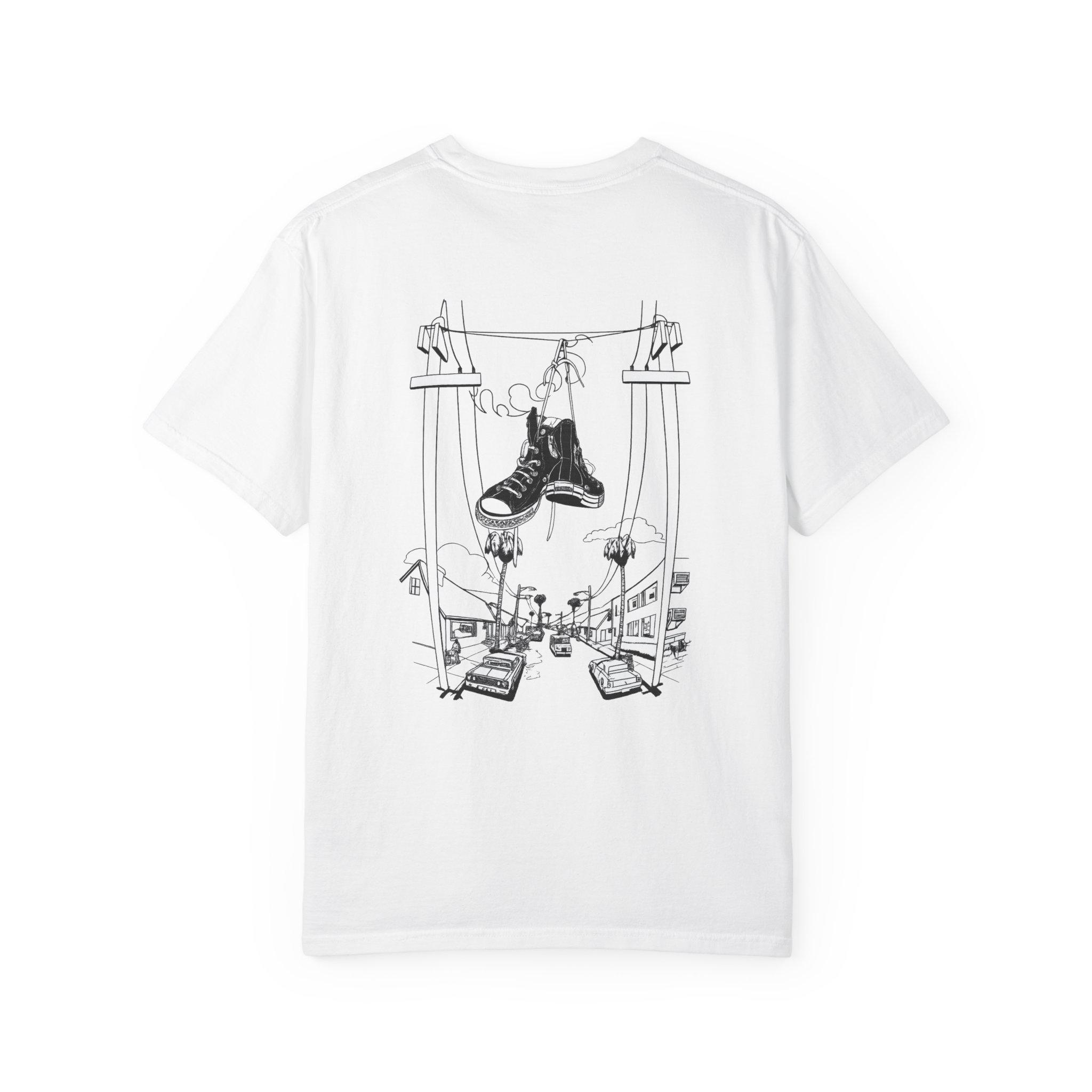 Sneakers on Power Lines T-Shir - đánh giá và giá Street Fashion Online