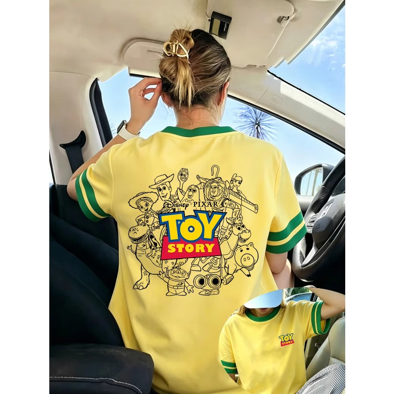 Ladies Toy Story T‑shirt Crew  - đánh giá và giá Street Fashion Logo