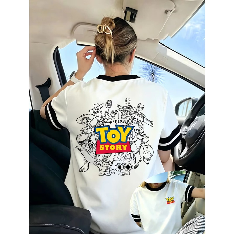 Ladies Toy Story T‑shirt Crew  - đánh giá và giá Street Fashion Logo