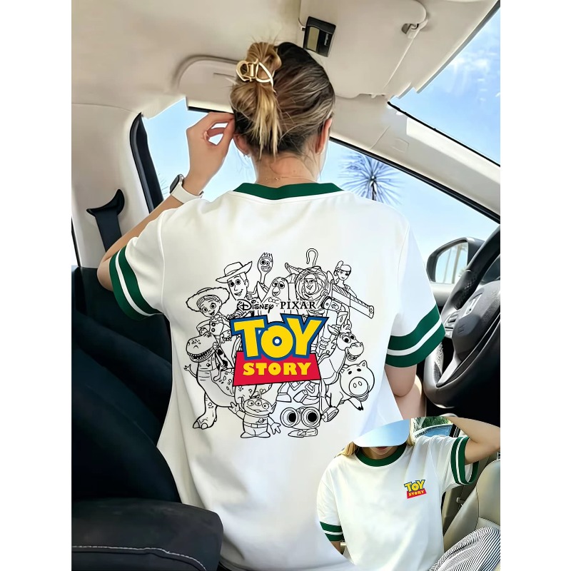 Ladies Toy Story T‑shirt Crew  - đánh giá và giá Street Fashion Logo