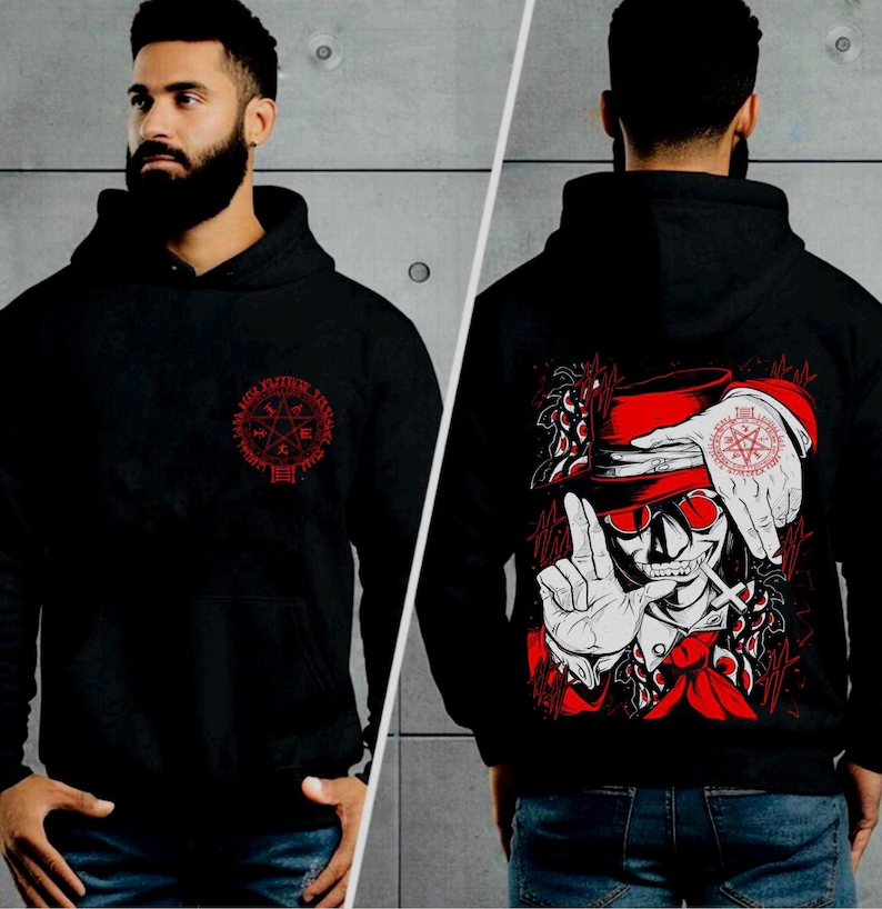 Hellsing Hoodie Oversized Unis - đánh giá và giá Oversized Crewneck Fleece
