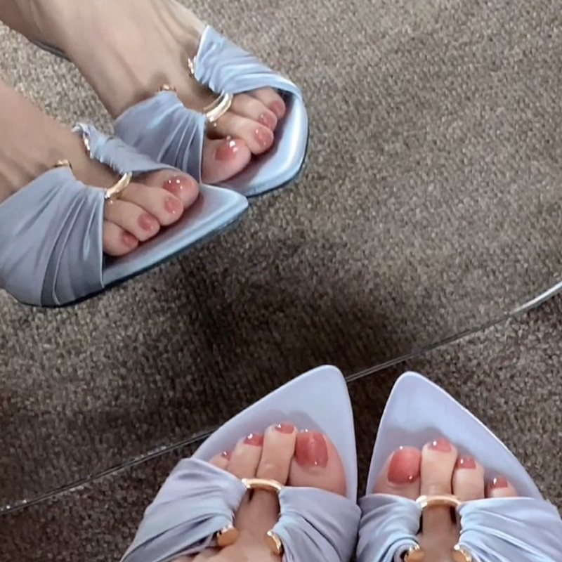 Summer New Fashion Open-Toe Fl - đánh giá và giá Street Fashion Designer