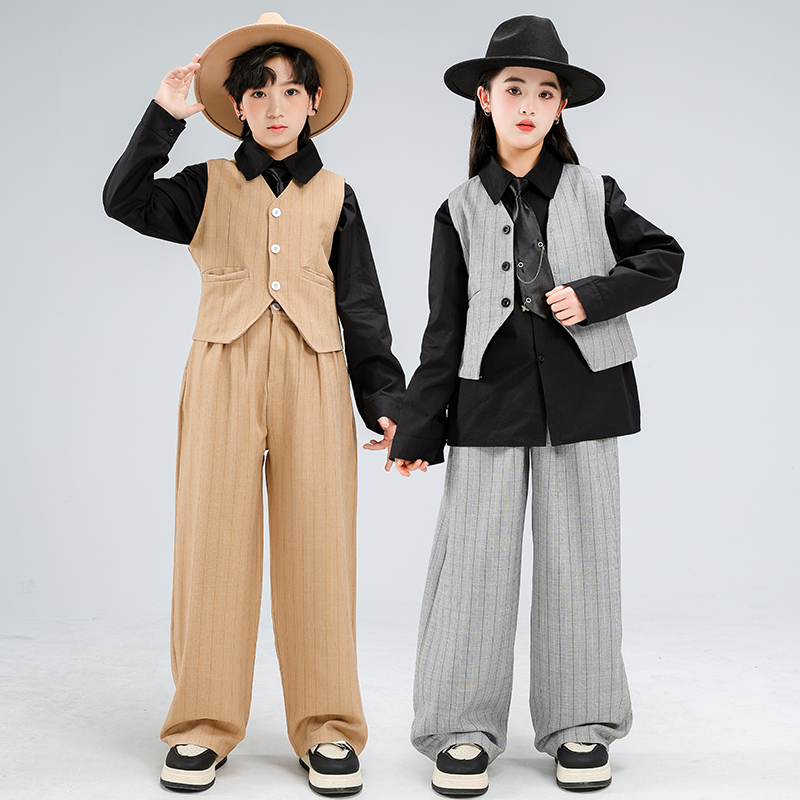 Hip Hop Boys Cool Stripes Vest - đánh giá và giá Street Fashion For Boy
