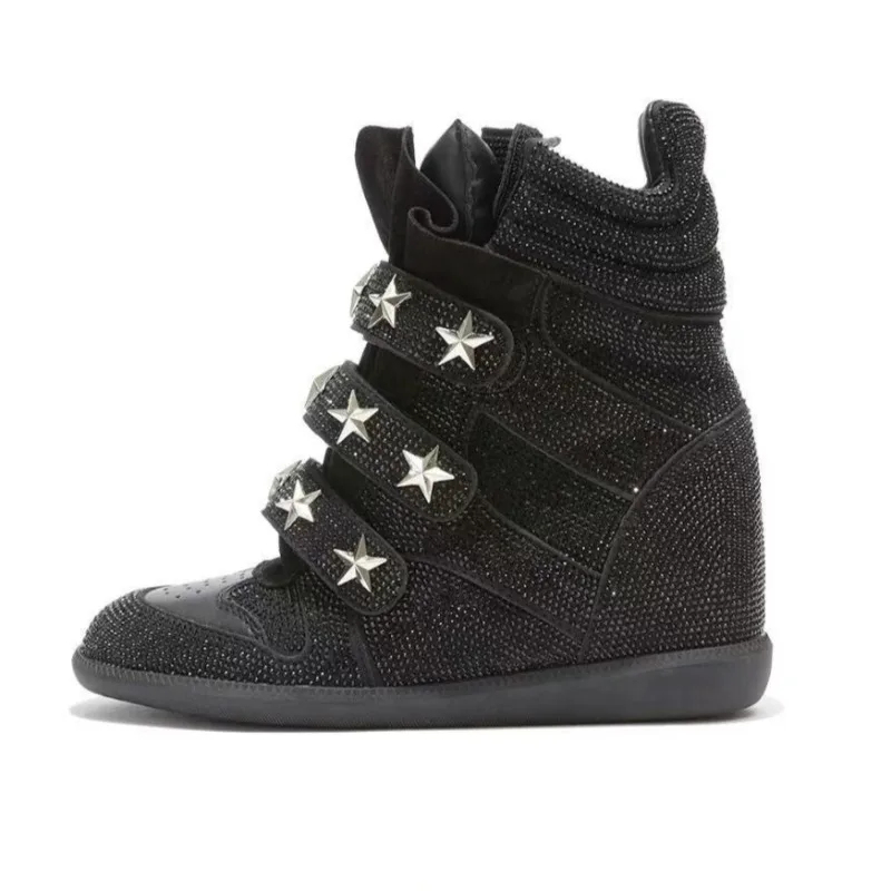Women’s Rhinestone Ankle Boots - đánh giá và giá Street Fashion Walk