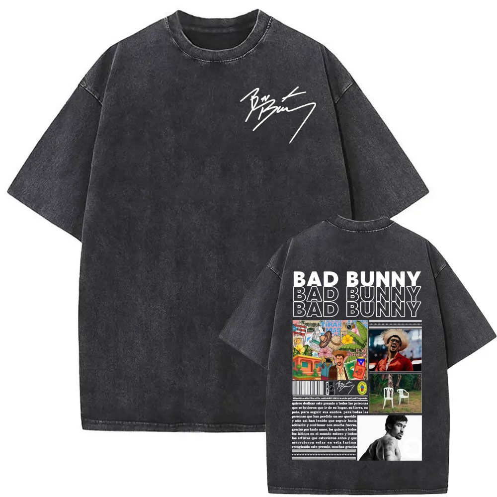 Bad Bunny DTMF Debi Tirar Mas  - đánh giá và giá Foto Street Fashion