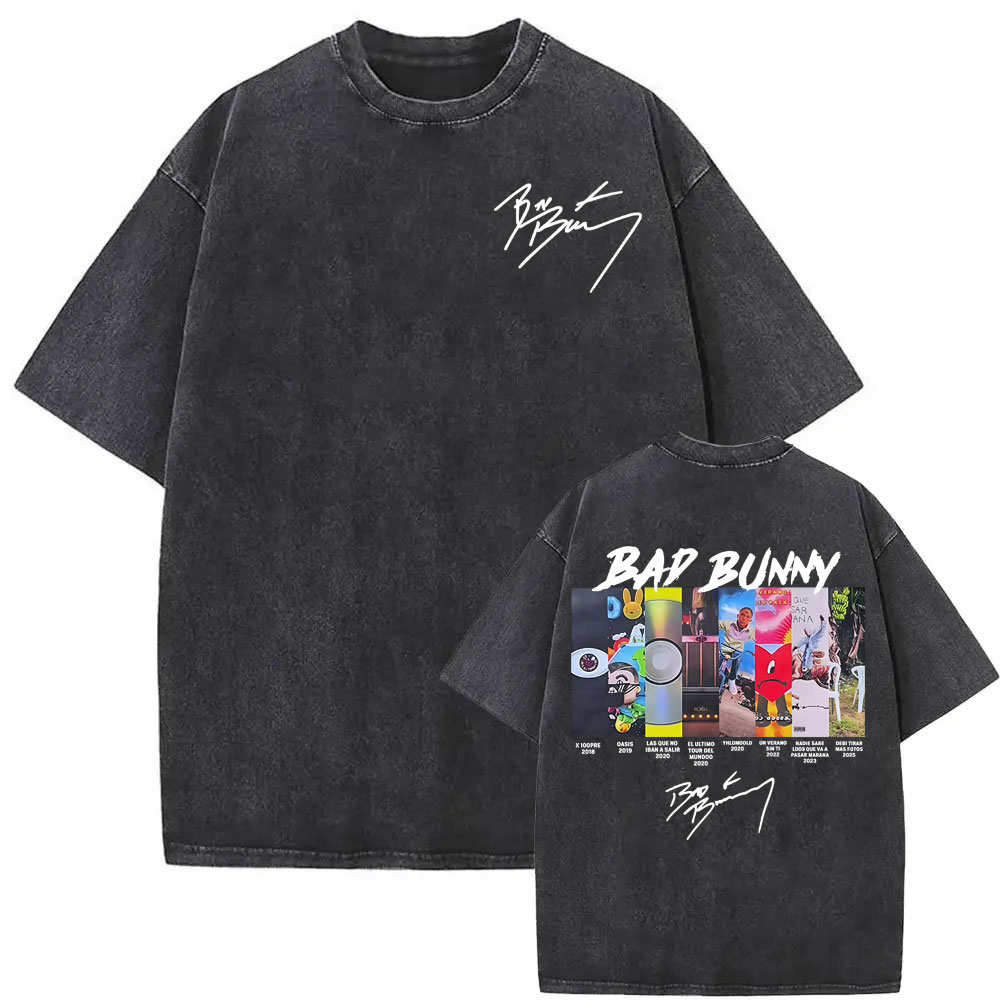 Bad Bunny DTMF Debi Tirar Mas  - đánh giá và giá Foto Street Fashion