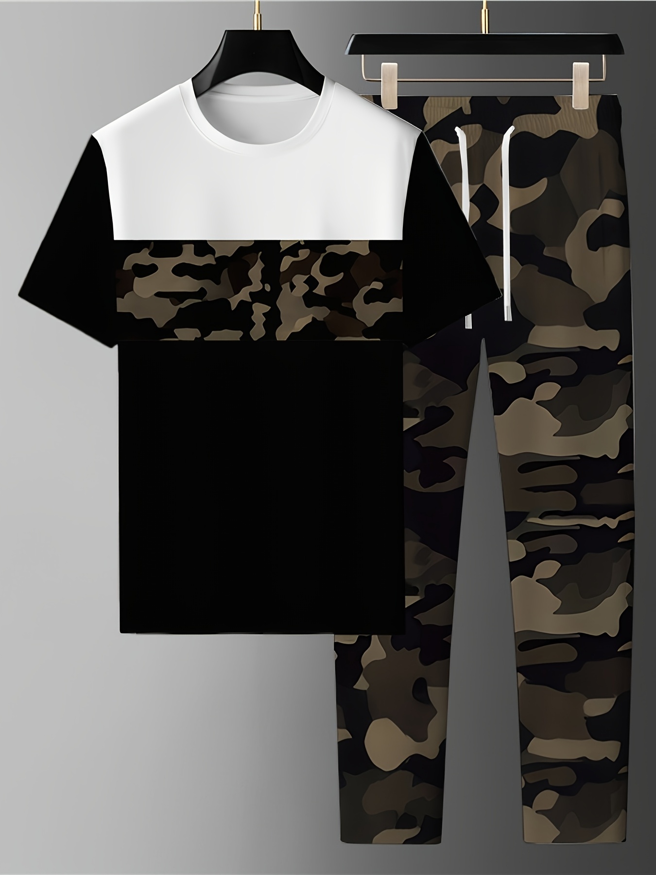 2026 Summer New Men's Short-Sl - đánh giá và giá Camo Pattern Set