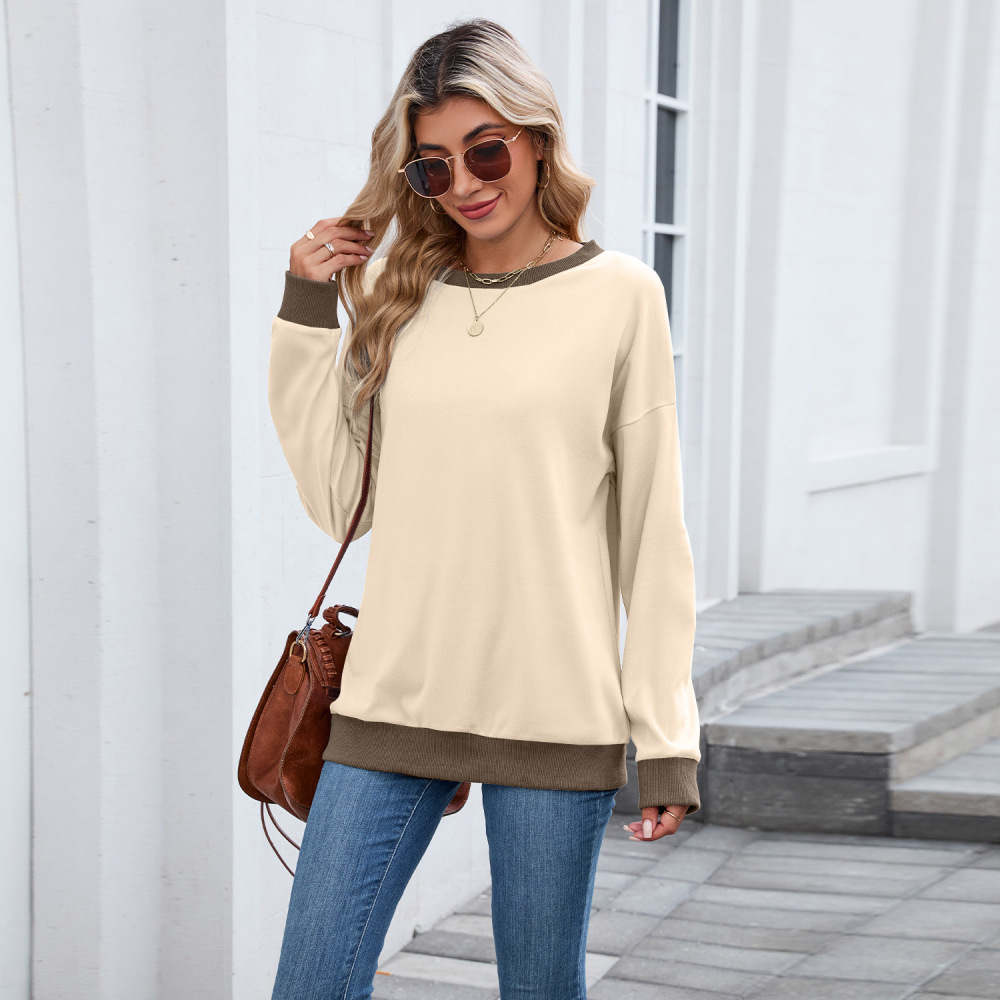 Women Fashion Loose Sweatshirt - đánh giá và giá Oversized Crewneck Fleece
