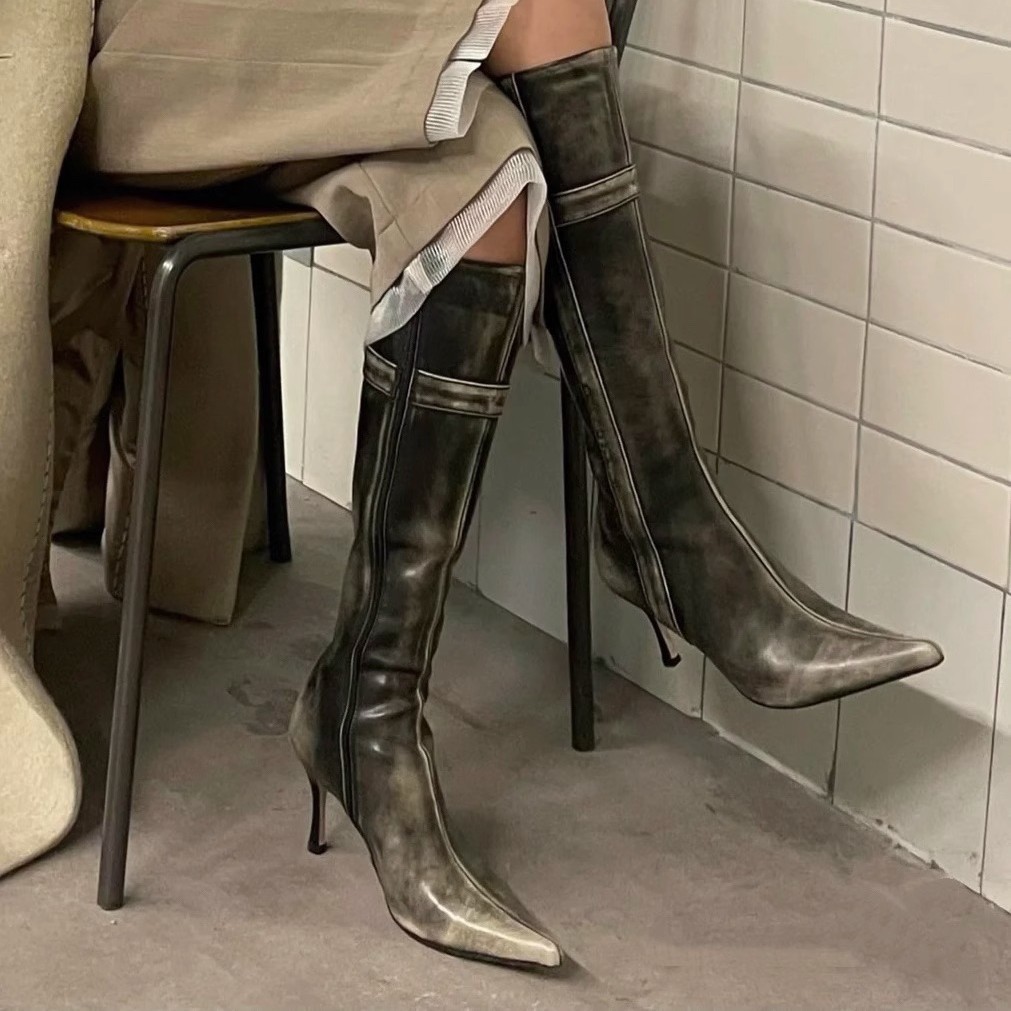 Sexy Designer Women High Boots - đánh giá và giá Street Fashion Designer