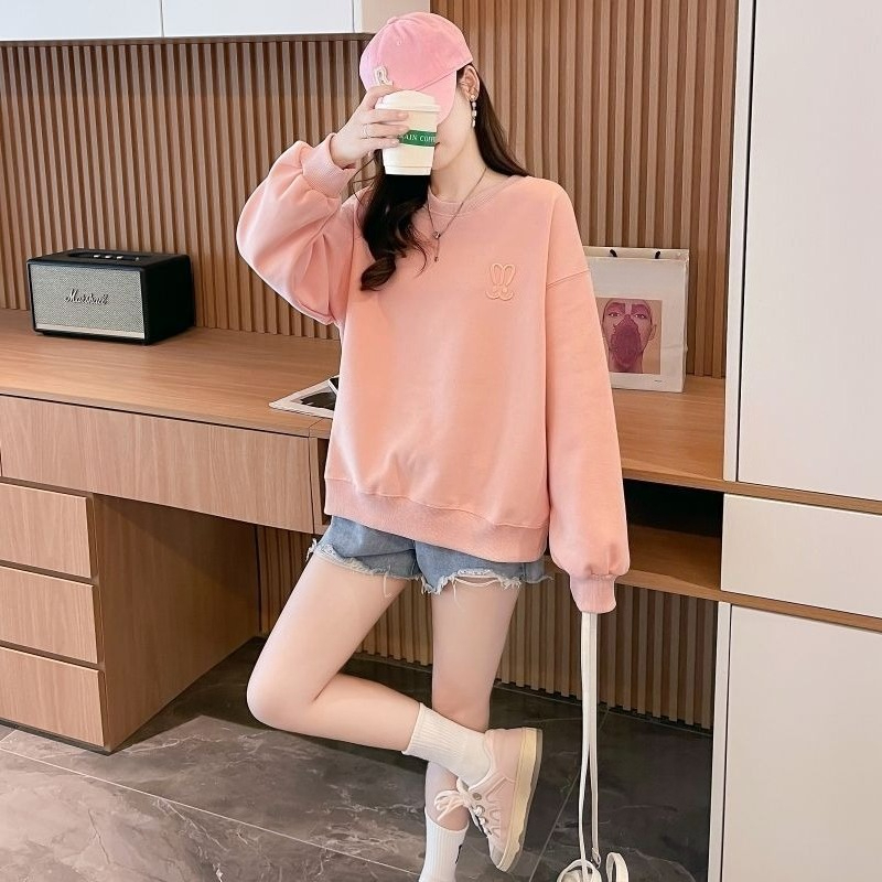 Women's Lightweight Oversized  - đánh giá và giá Oversized Crewneck Fleece