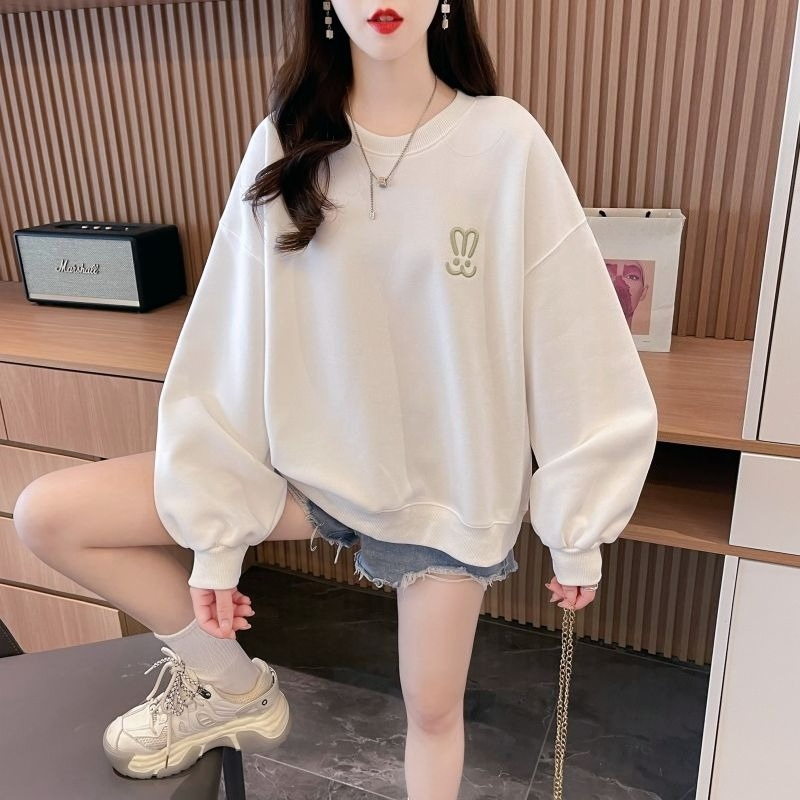 Women's Lightweight Oversized  - đánh giá và giá Oversized Crewneck Fleece