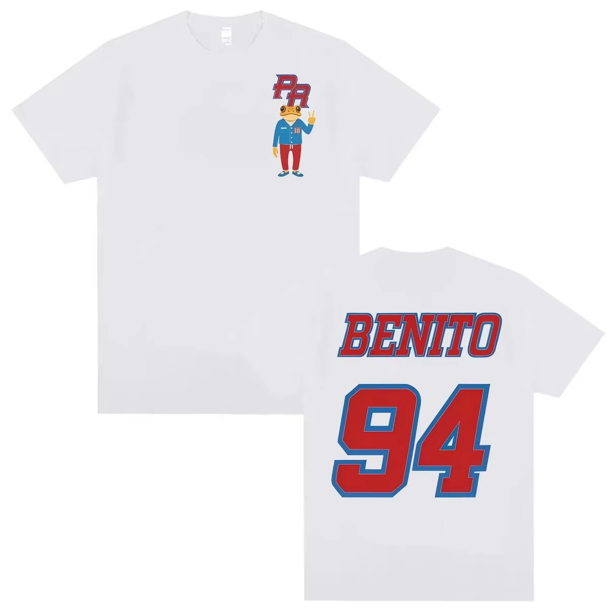 Rapper Bad Bunny T-shirt Debi  - đánh giá và giá Foto Street Fashion
