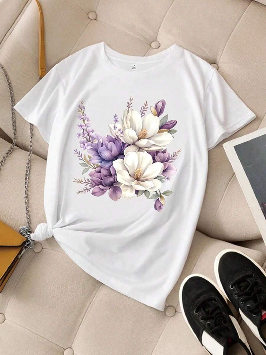 Summer Floral Print Women Casu - đánh giá và giá Italy Fashion Street