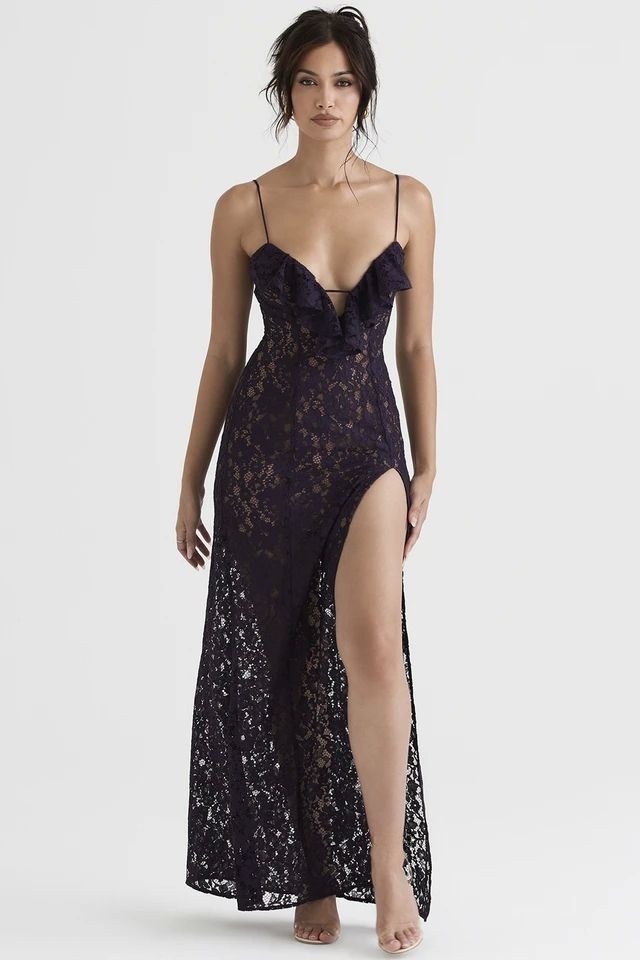 Slim Fit Deep V Lace Dress Wom - đánh giá và giá Street Fashion Online
