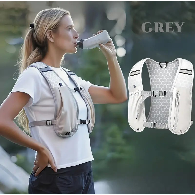 Lightweight Running Vest with  - đánh giá và giá Reflective Jacket Running