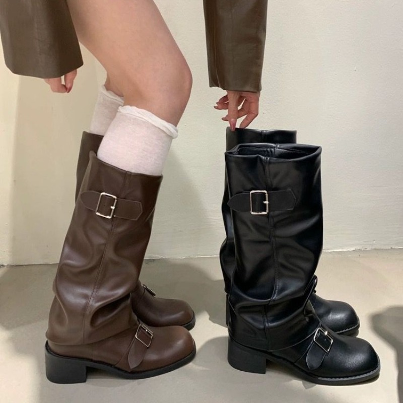 2025Woman Boots Knee High Plat - đánh giá và giá Street Fashion Trends 2025