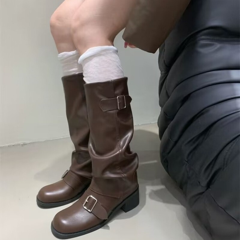 2025Woman Boots Knee High Plat - đánh giá và giá Street Fashion Trends 2025