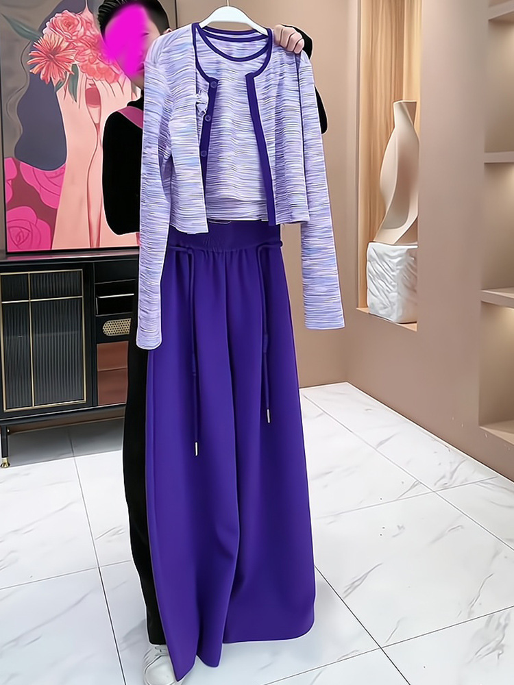 Fashionable Wide Leg Pants Set - đánh giá và giá Street Fashion Online