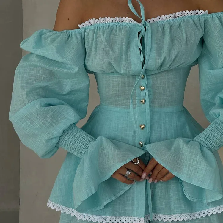 2025 Lace Patchwork One Should - đánh giá và giá Italy Fashion Street