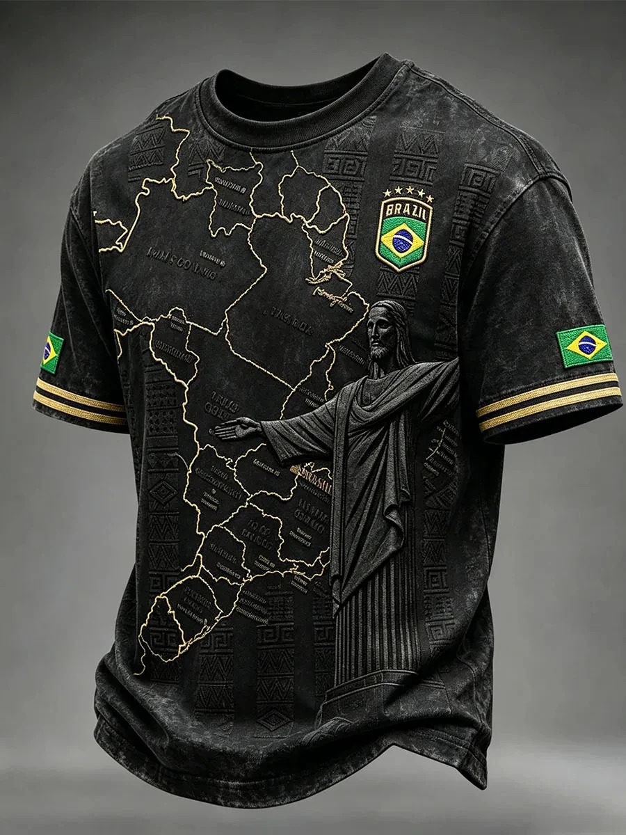 Black Brazil Street Style Tee  - đánh giá và giá Street Fashion Brazil