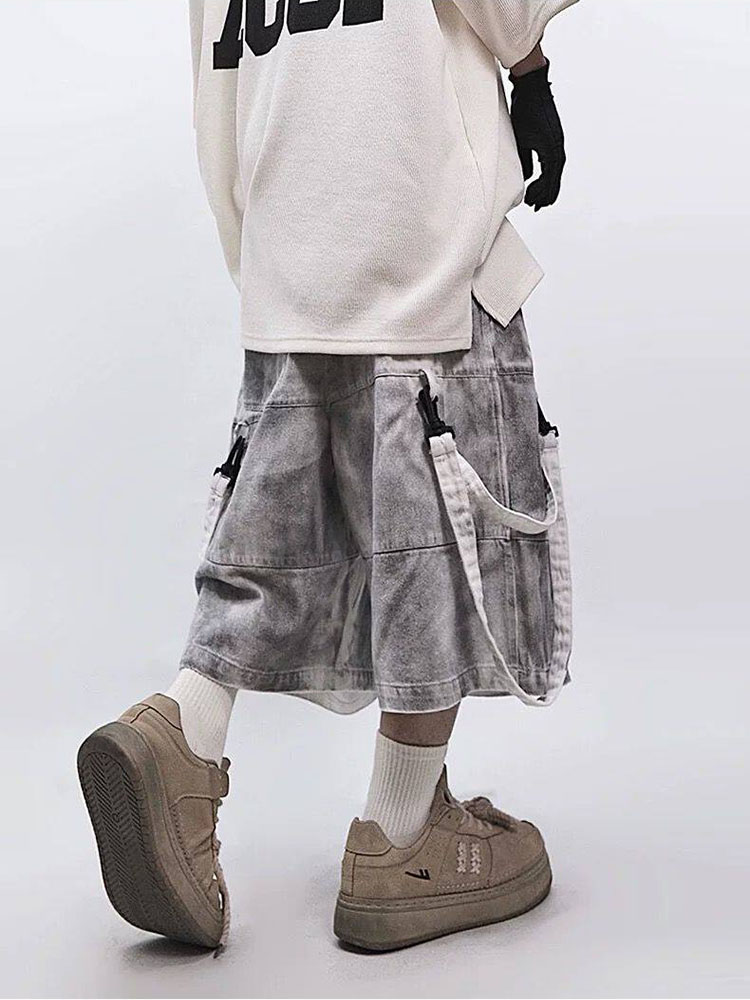 Retro Hip-hop Men's Ripped Jea - đánh giá và giá Street Fashion Jeans