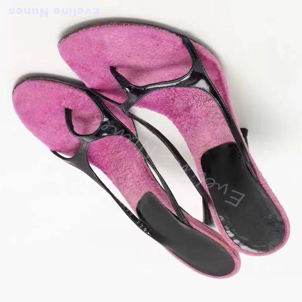 Y2K Pink Fur Lined Mule Flip F - đánh giá và giá Street Fashion Online